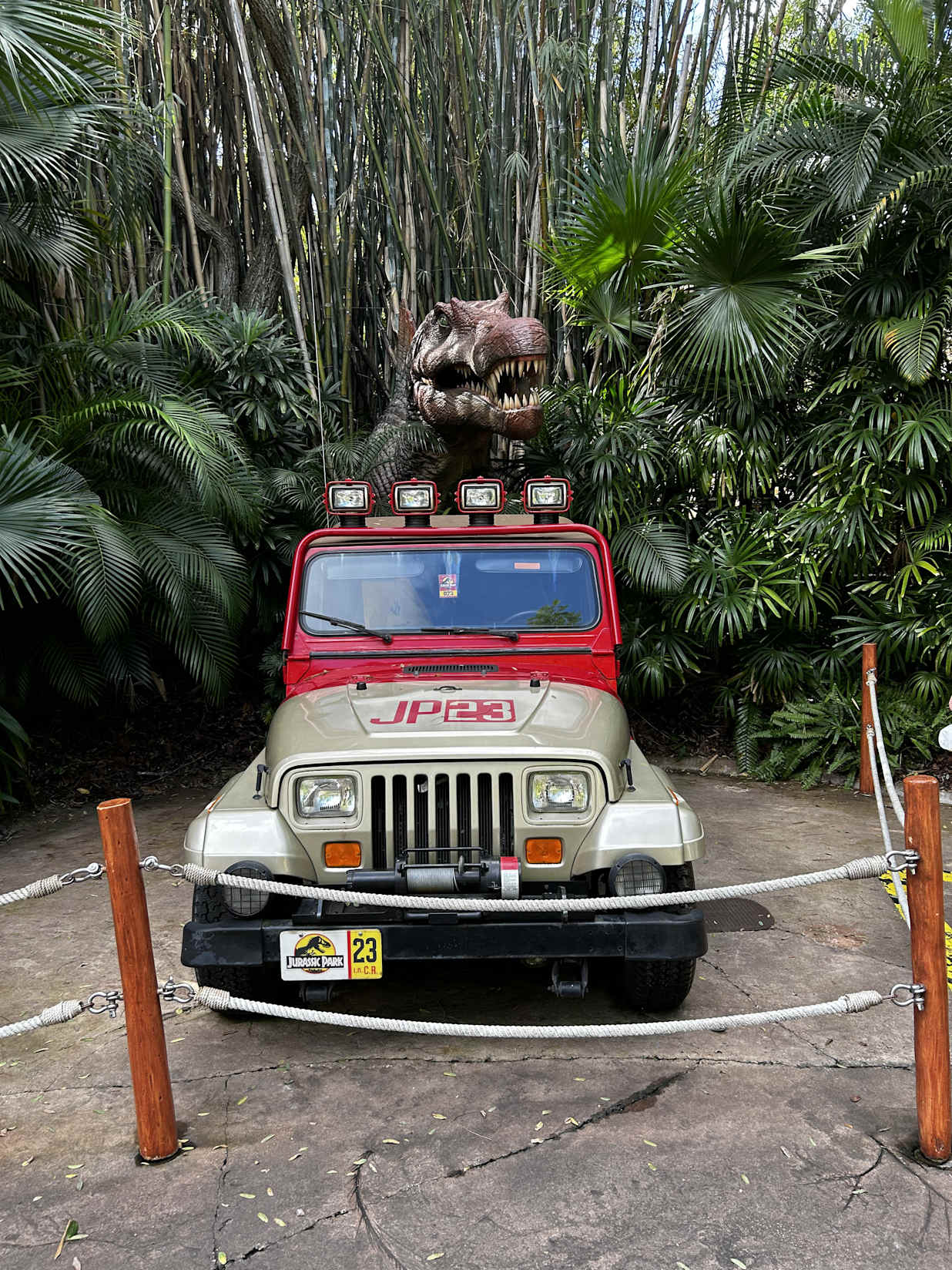 Jurassic Park ride at Universal Orlando
